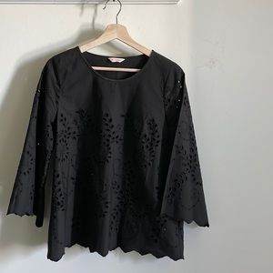 gorman cut out blouse